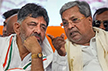 Step aside, make way for DK Shivakumar as Karnataka CM: Top Vokkaliga seer to Siddaramaiah